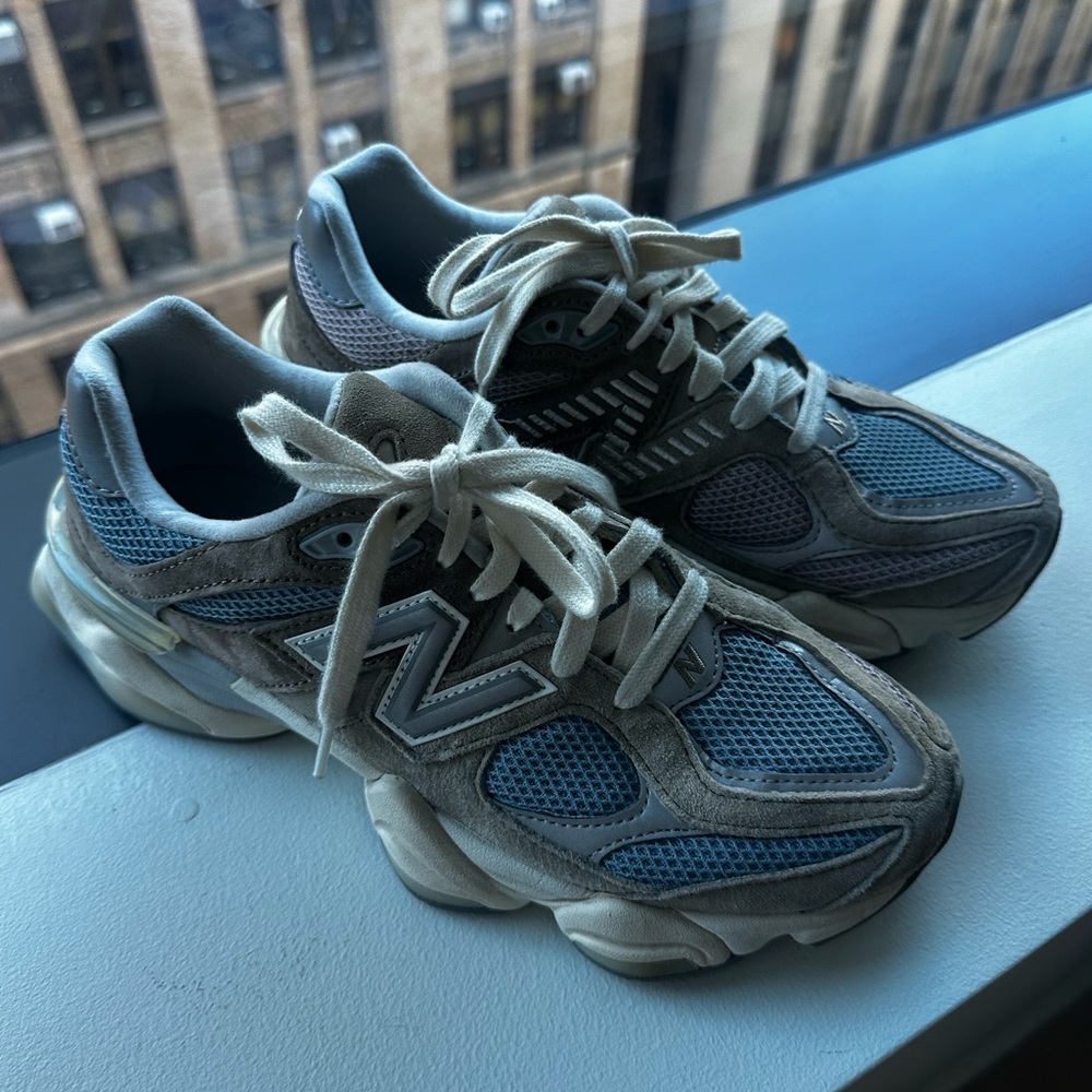 New Balance Blue and Gray Athletic Shoes